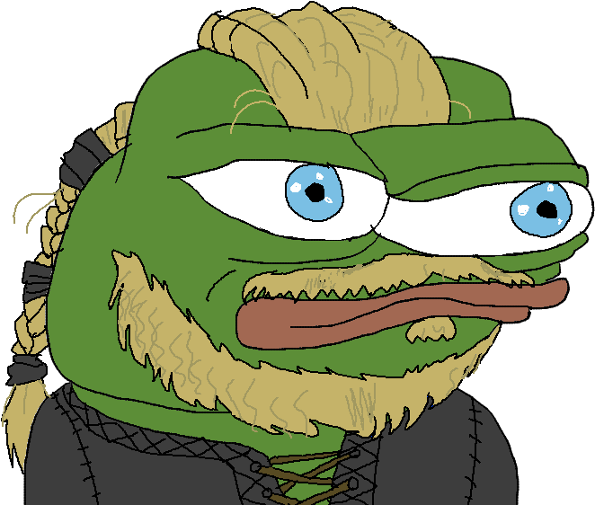 Pepe_as_ Viking_ Warrior.png PNG