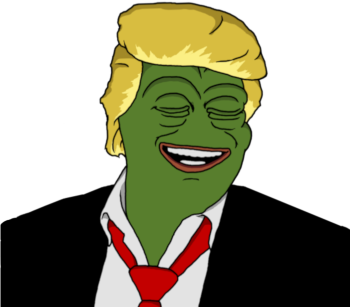 Pepeas Trump Caricature PNG