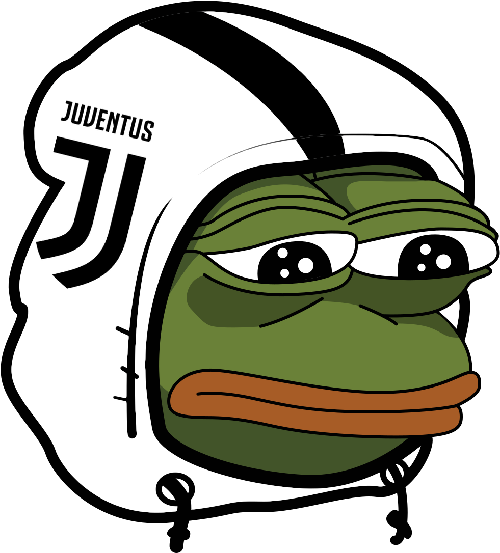 Pepethe Frog Juventus Mashup PNG