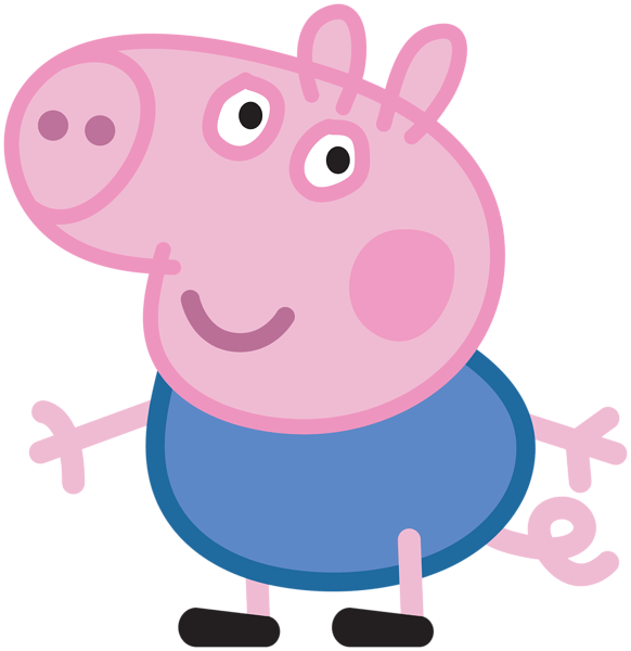 Peppa Pig Cartoon Character PNG