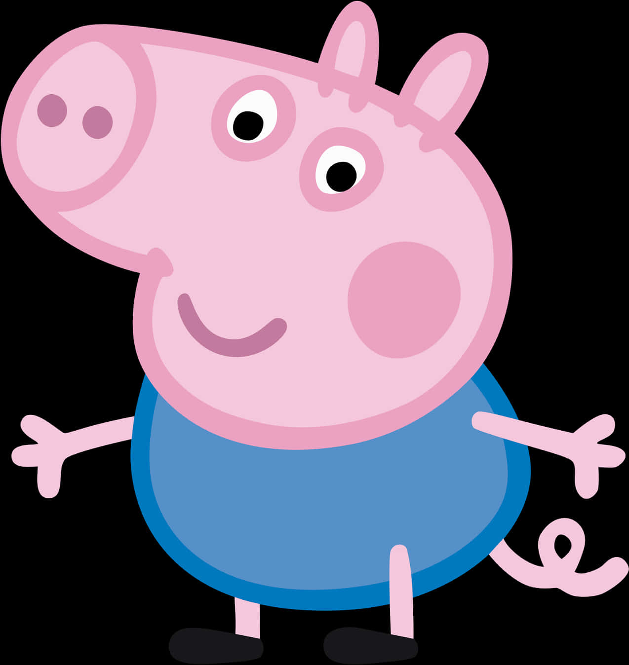 Peppa_ Pig_ Character_ Illustration PNG