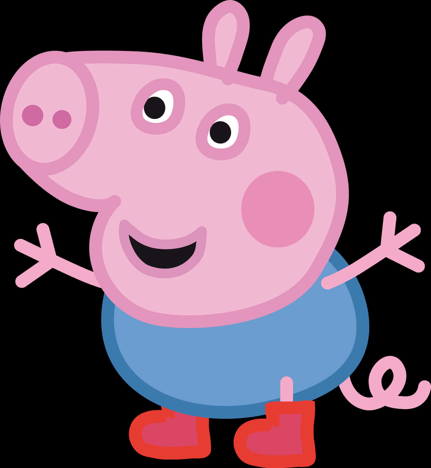 Peppa_ Pig_ Character_ Illustration PNG