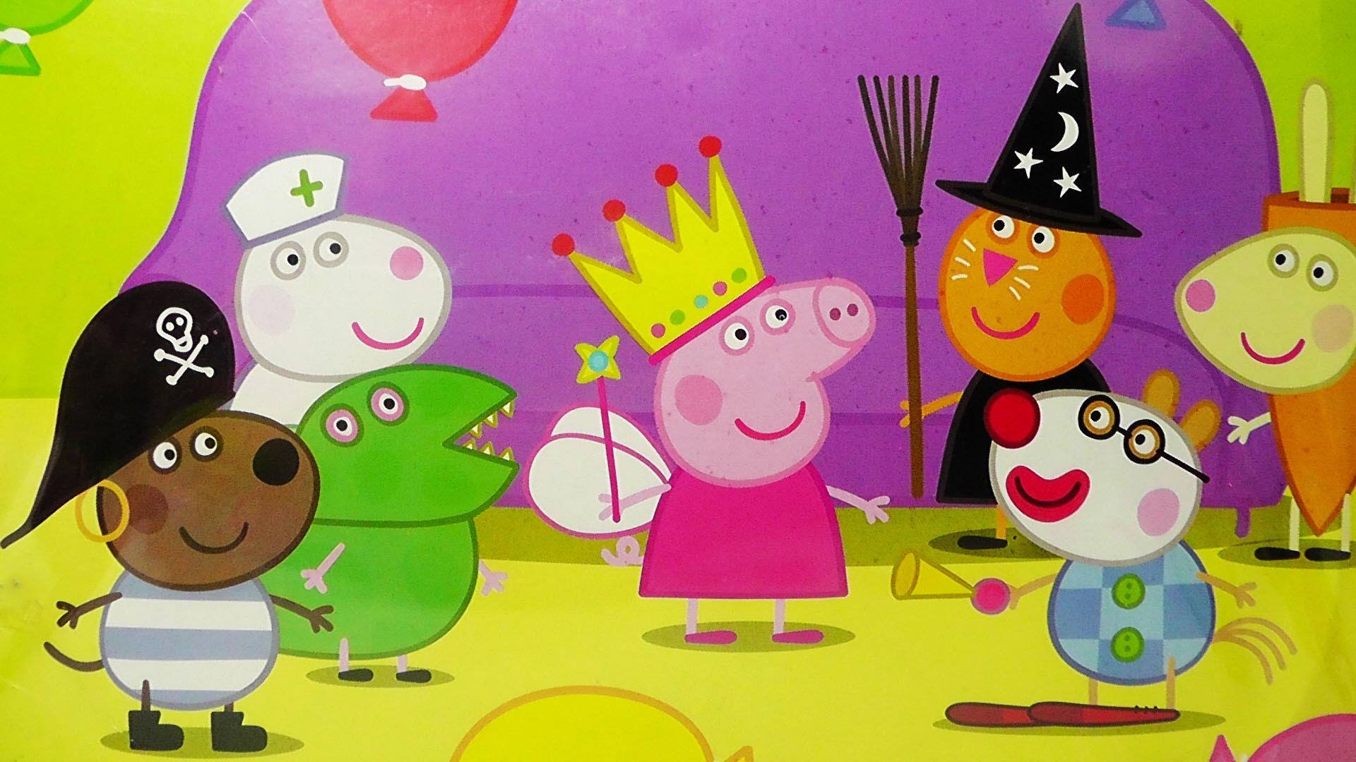 Peppa Pig Costume Party wallpaper.