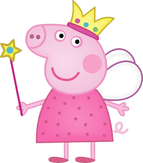 Peppa Pig Fairy Princess Costume PNG