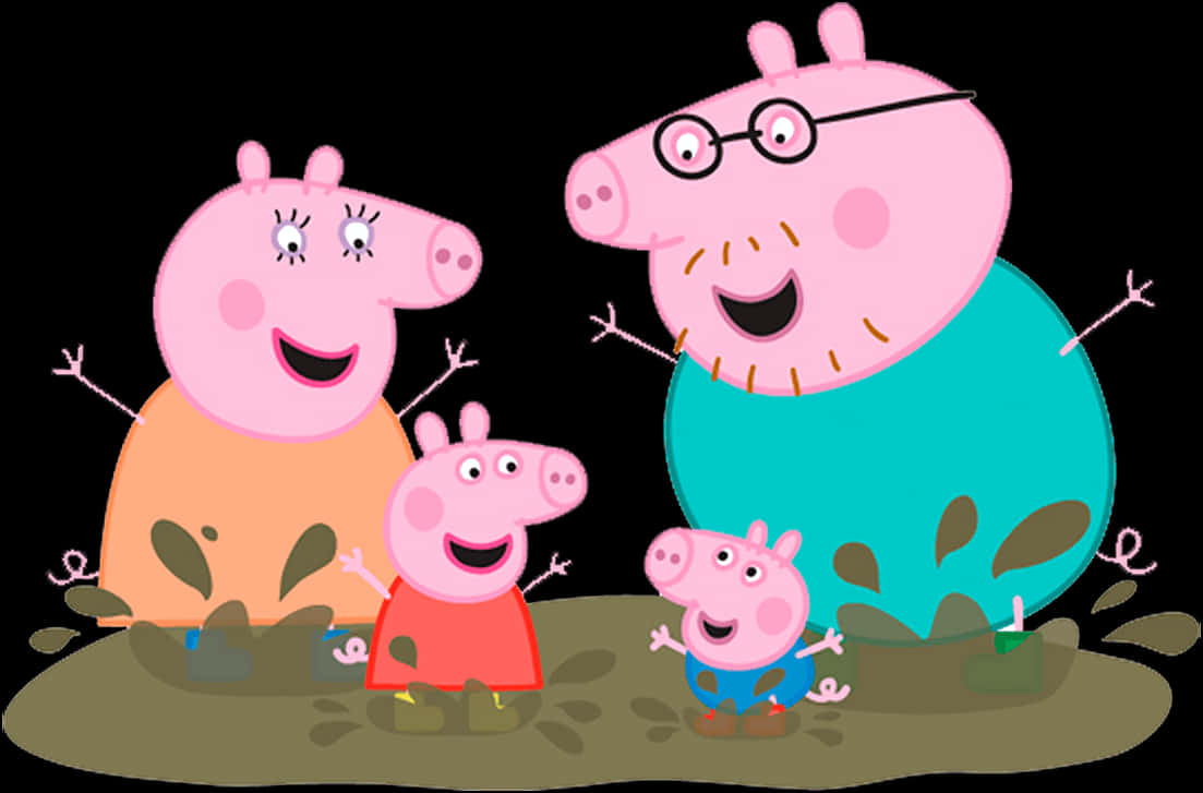 Peppa Pig Family Fun PNG