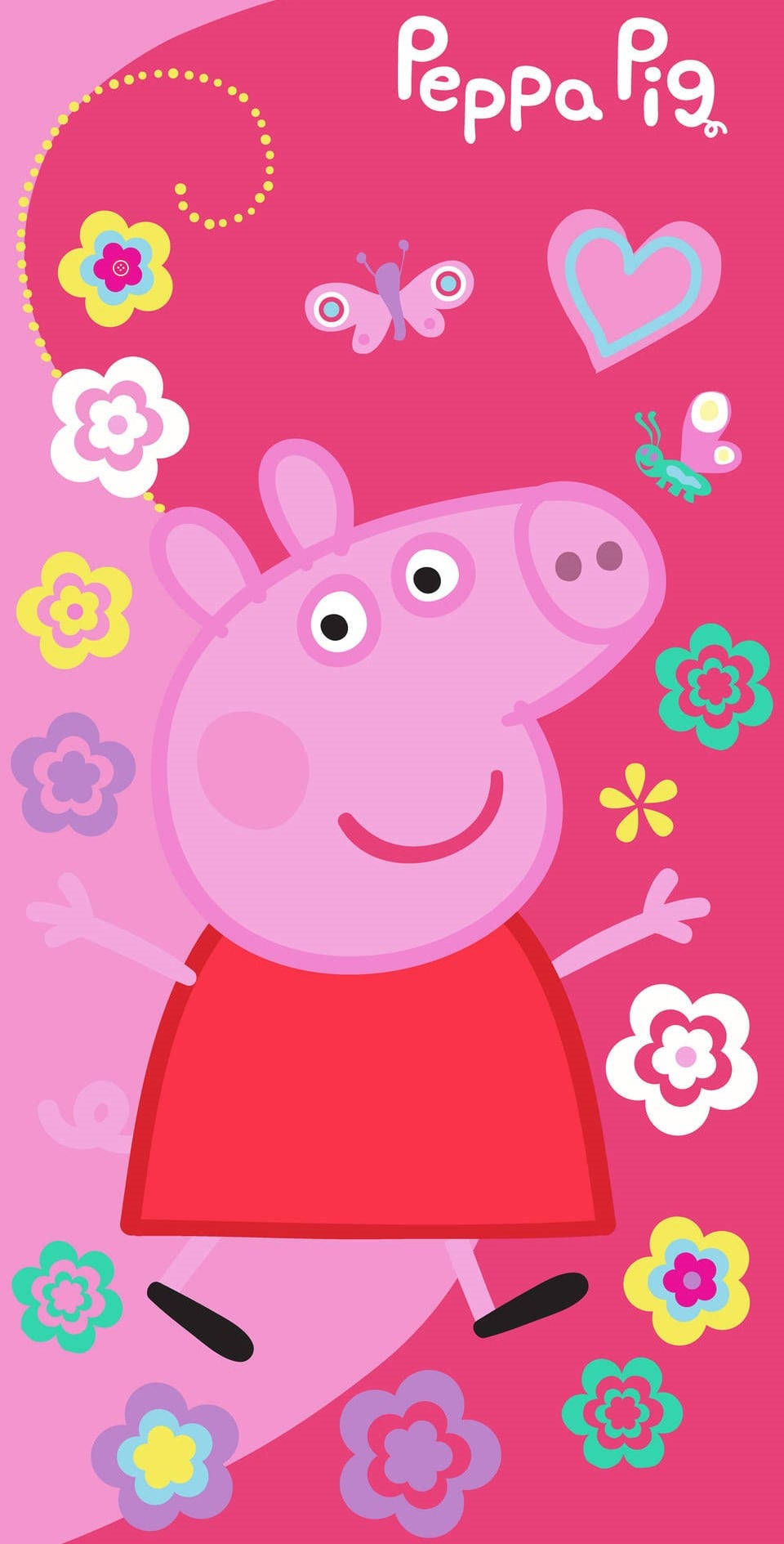 Peppa Pig Inspired Iphone Theme Wallpaper