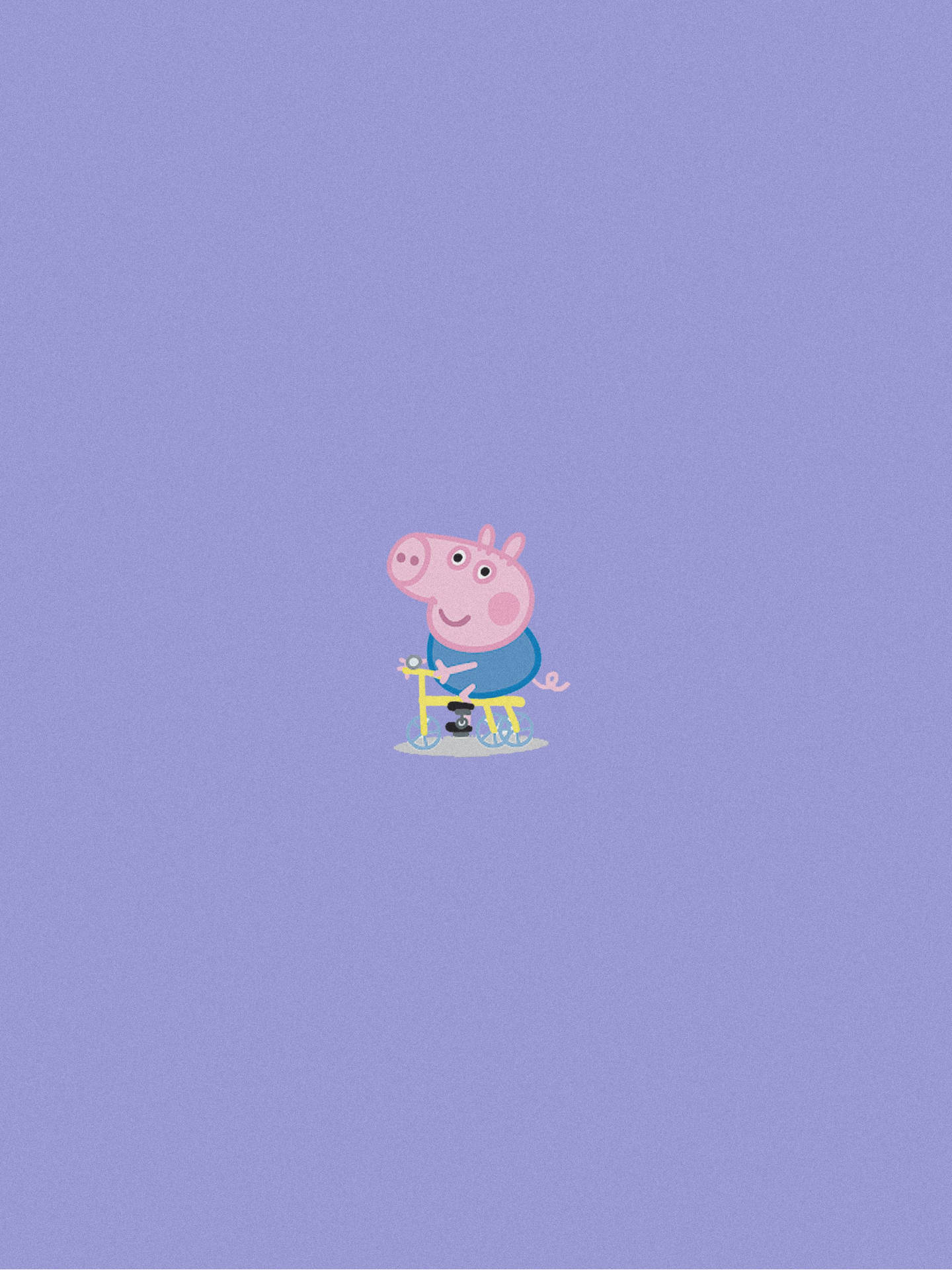 Peppa Pig Iphone George Riding Tricycle Background