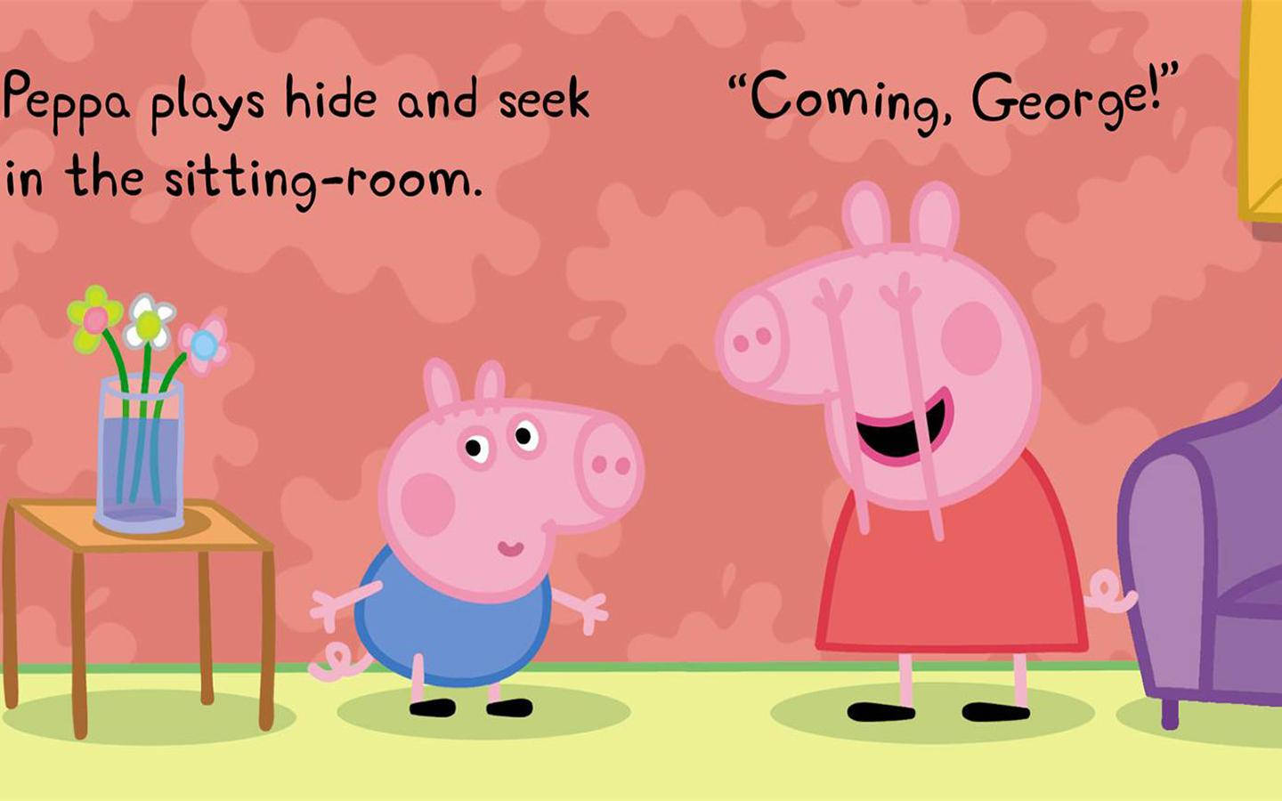 Peppa Pig Meme Hide And Seek Wallpaper