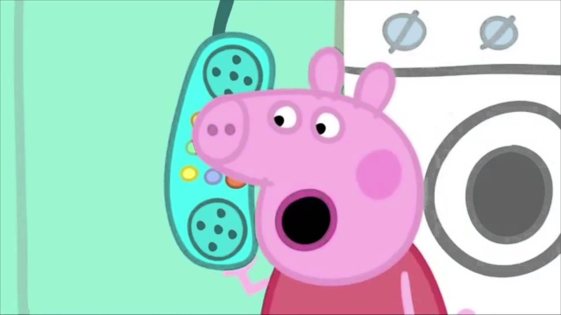 Peppa Pig Meme On The Phone Wallpaper
