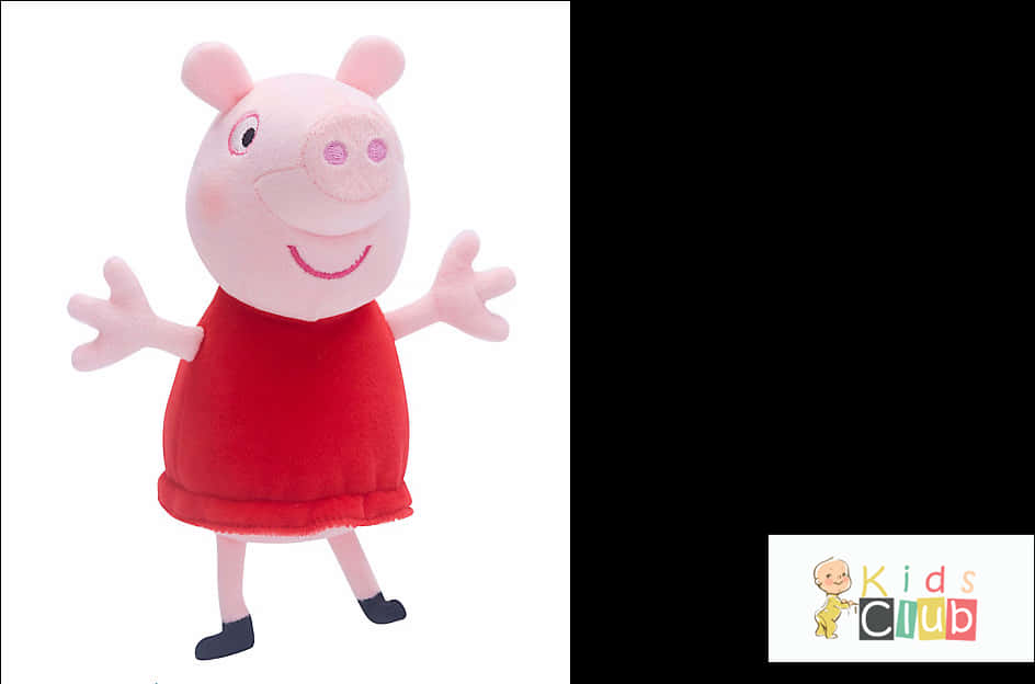 Peppa Pig Plush Toy PNG