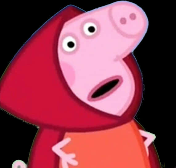 Peppa_ Pig_ Surprised_ Expression PNG