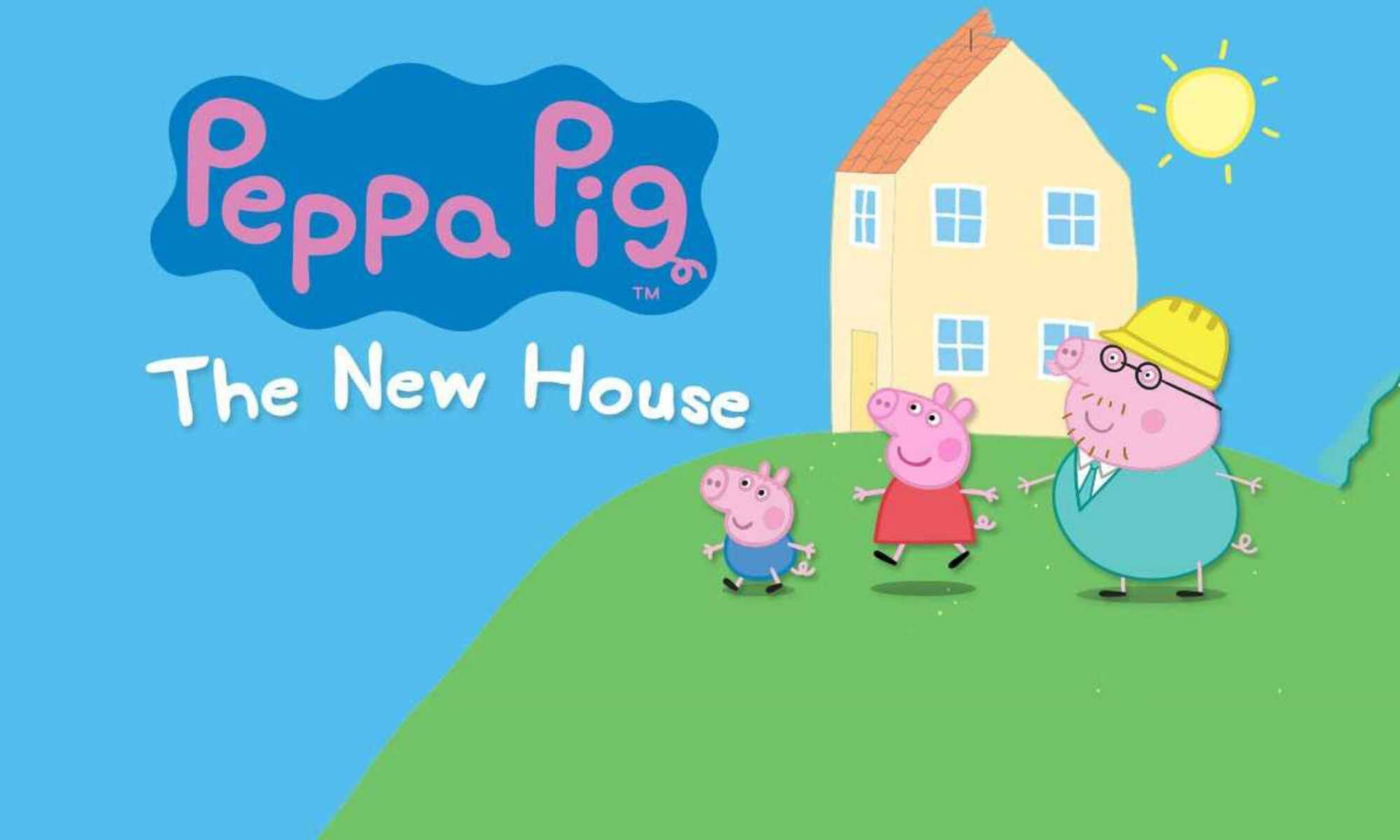 Velkommen til Peppa Pig's Hus! Wallpaper