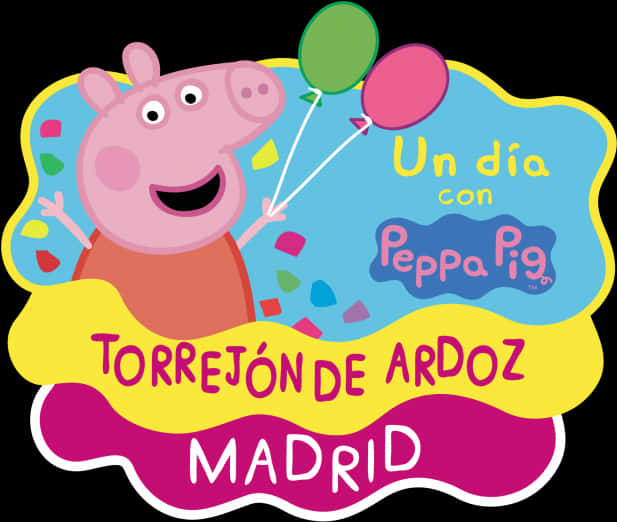 Peppa Pig Event Torrejonde Ardoz Madrid PNG