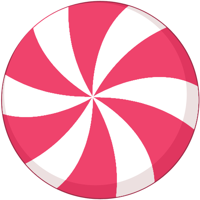 Peppermint Candy Graphic PNG