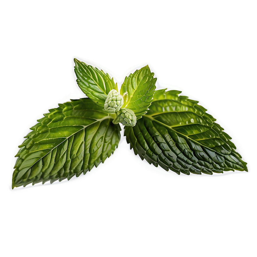 Peppermint Tea Leaf Png Tel PNG