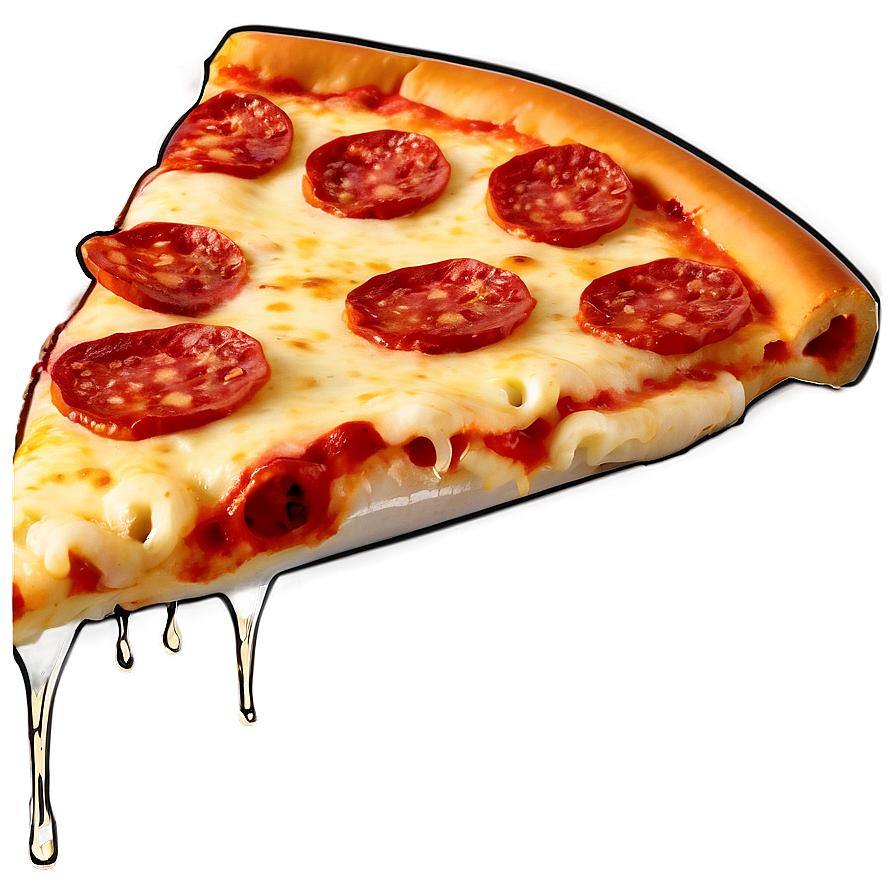 Pepperoni Pizza B PNG