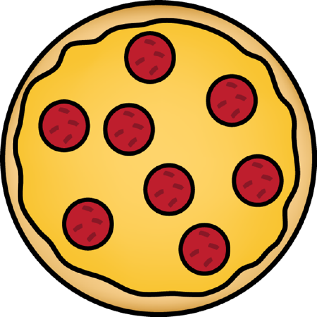 Download Pepperoni Pizza Cartoon Clipart | Wallpapers.com