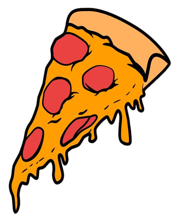 pizza slice cartoon