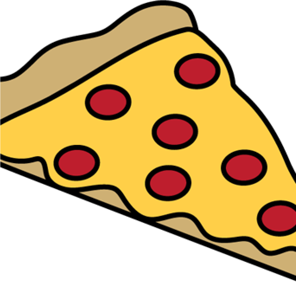 Pepperoni Pizza Slice Clipart PNG