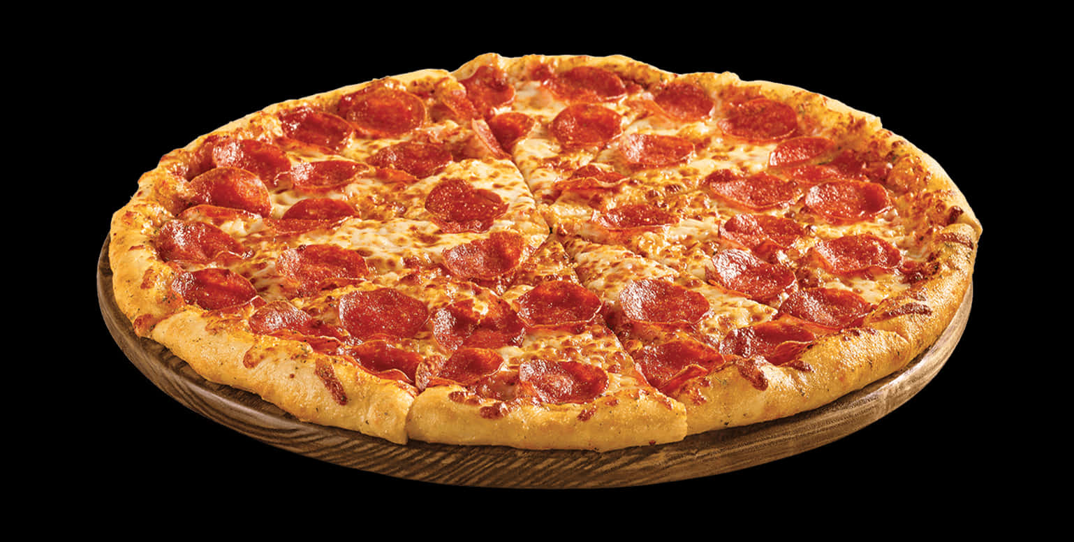 Pepperoni Pizza Whole PNG