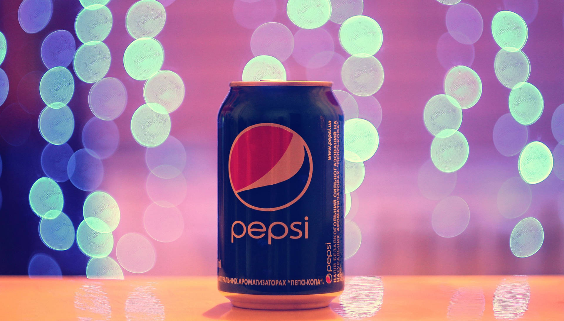 Pepsi Drink Products Endorsement Bokeh Lights Wallpaper