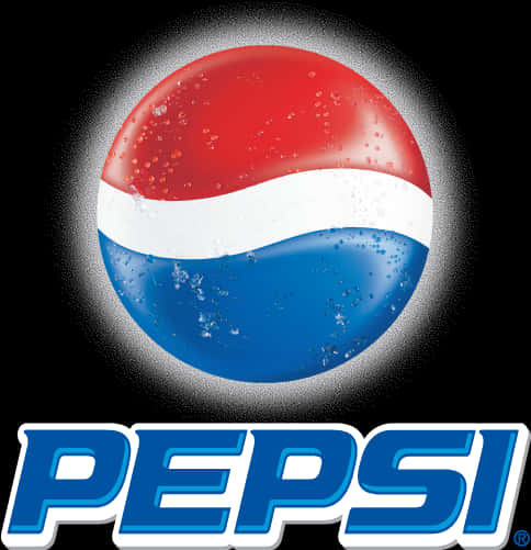 Pepsi Logowith Bubbles PNG