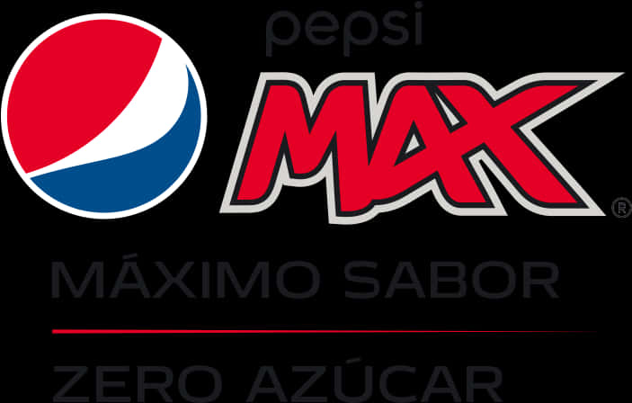Pepsi Max Logowith Slogan PNG