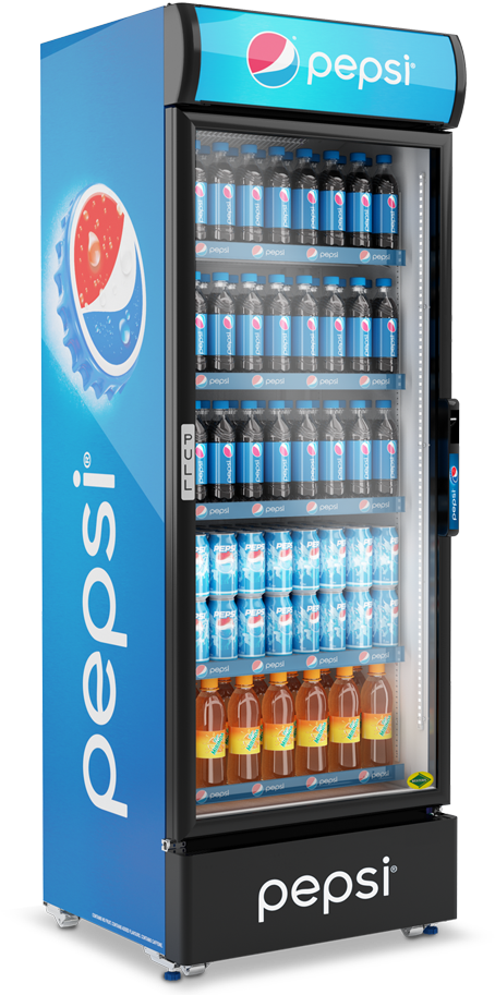 Pepsi Vending Machine Display PNG
