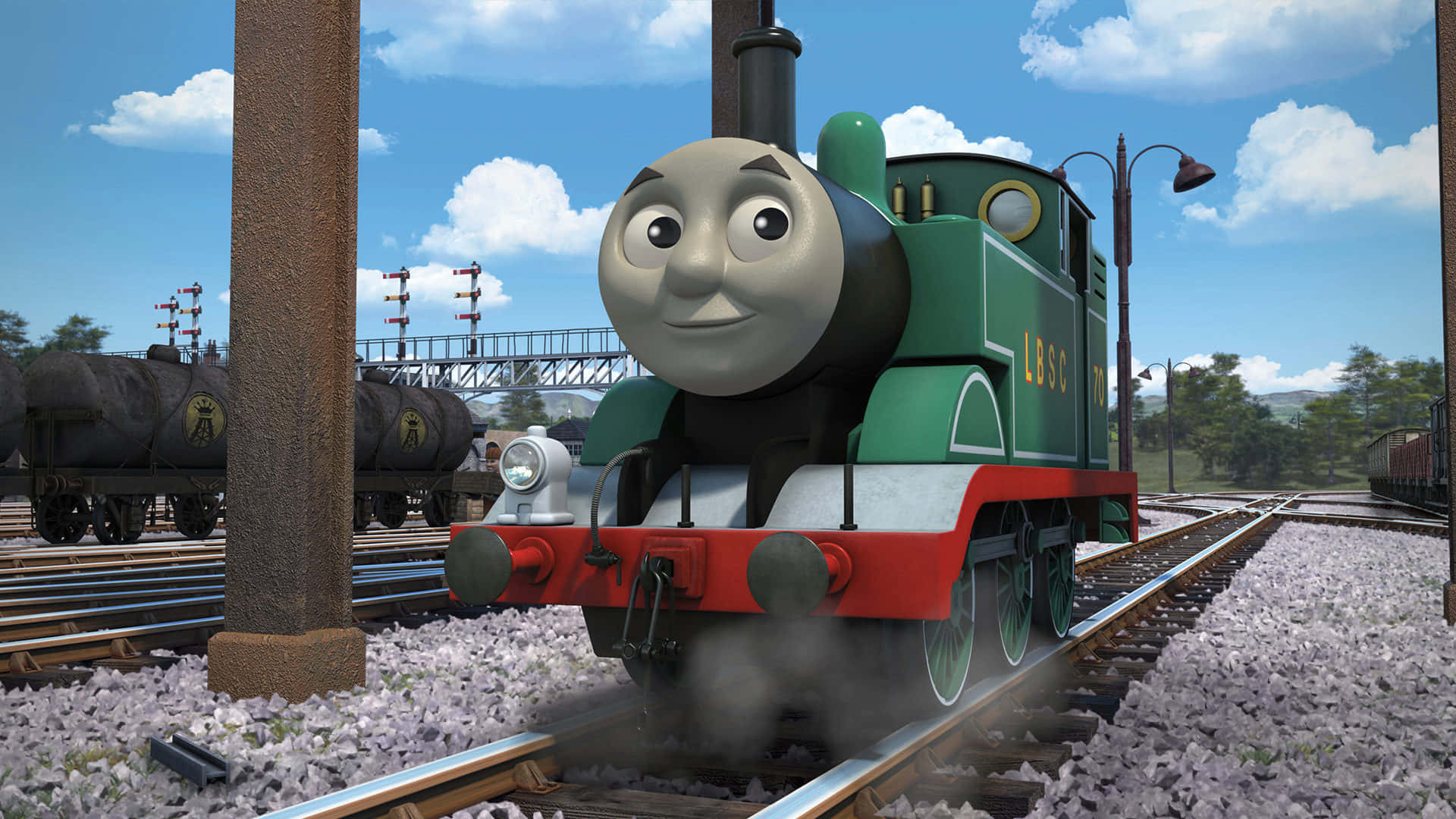 Percy In Thomas And Friends Wallpaper