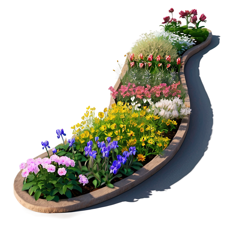 Perennial Flower Bed Png 13 PNG