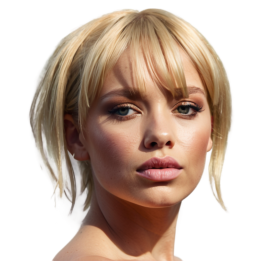 Download Perfect Blonde Hairstyle Png 85