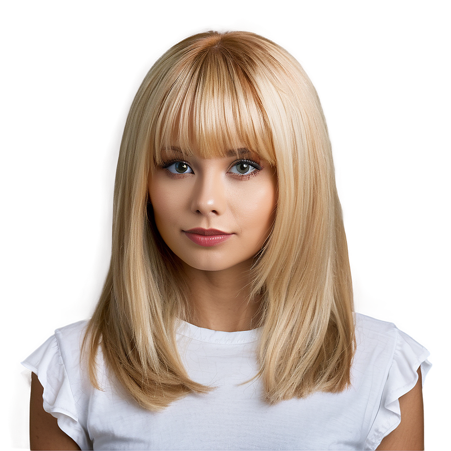 Download Perfect Blonde Hairstyle Png Nnl84