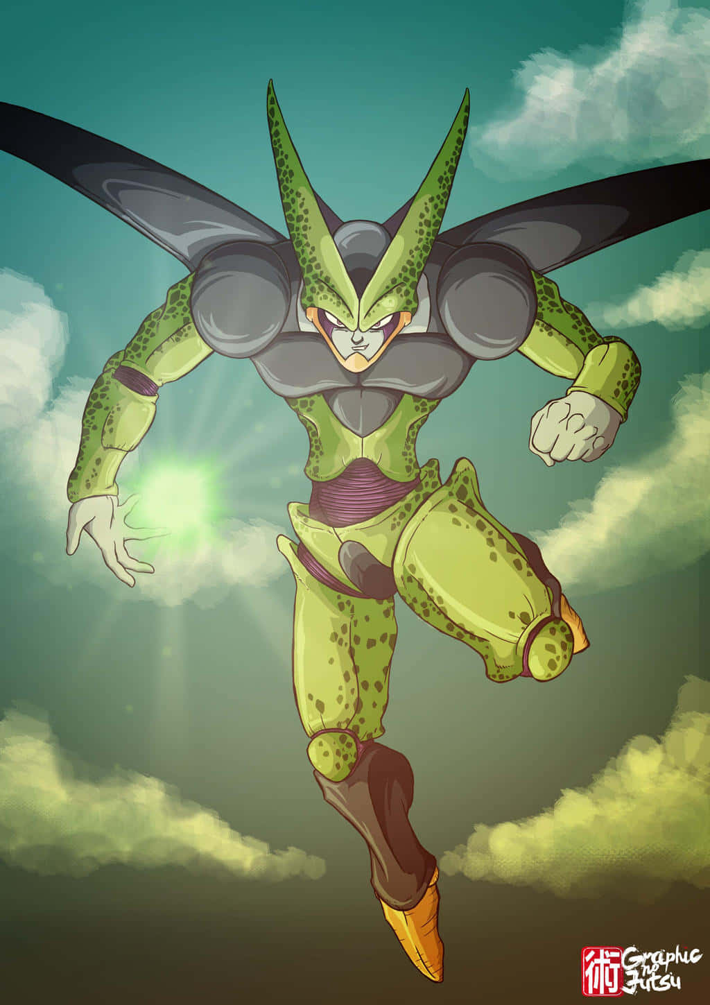 Perfect Cell, the ultimate form of Android Wallpaper