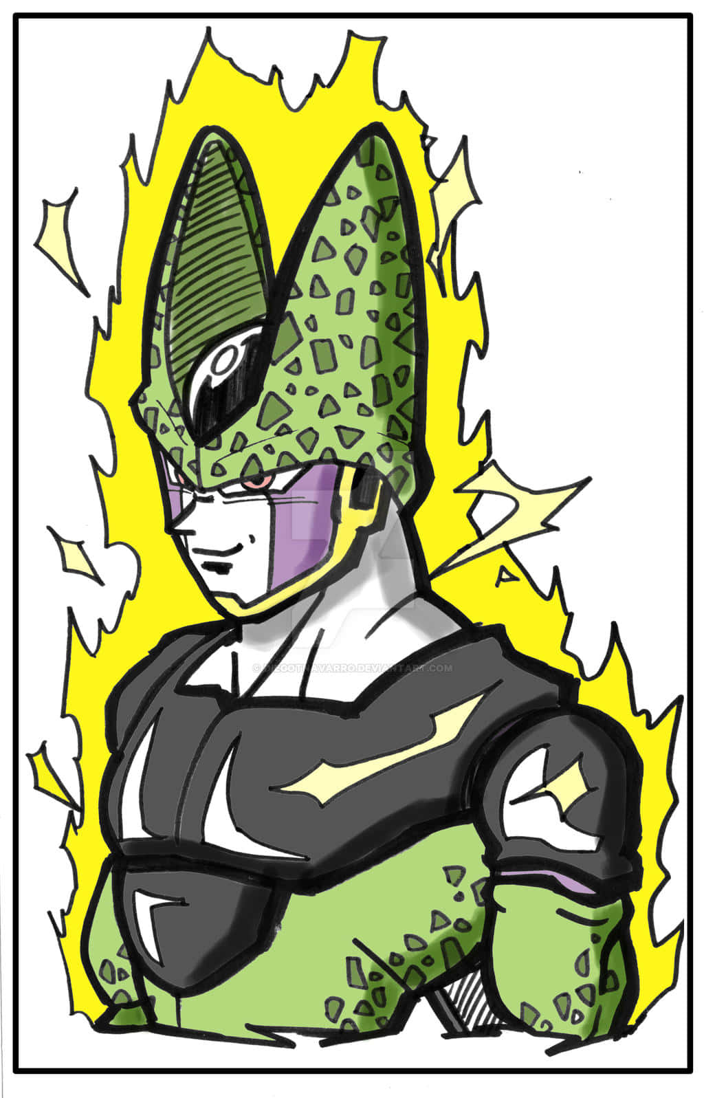 Perfect Cell Unleashed Wallpaper