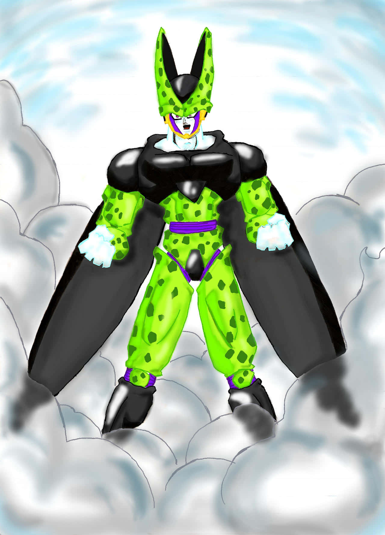 Perfect Cell, the ultimate android Wallpaper