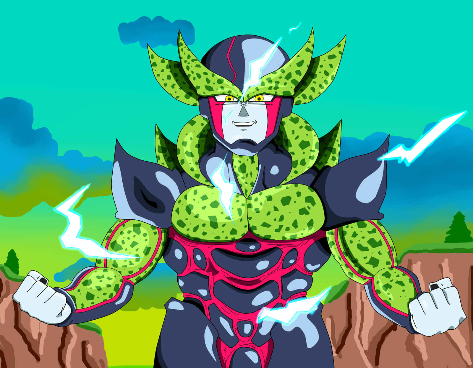 Perfect Cell - An Imposing Force Wallpaper
