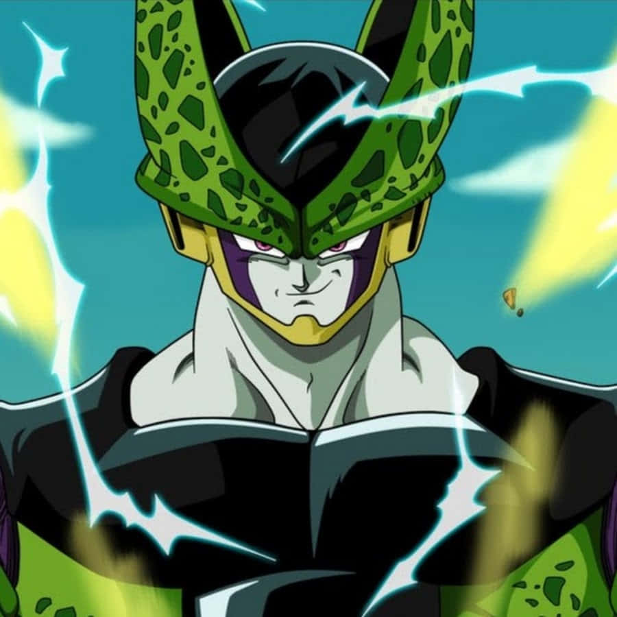A power surge while transforming into Perfect Cell Wallpaper