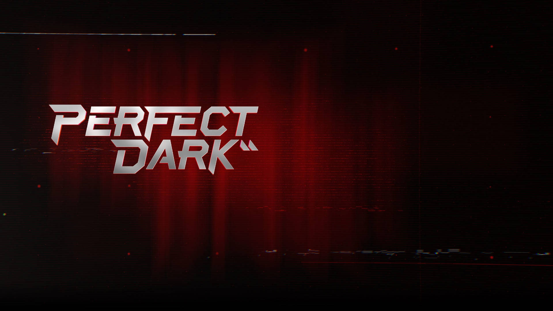 Perfect Dark Gaming Logo Wallpaper