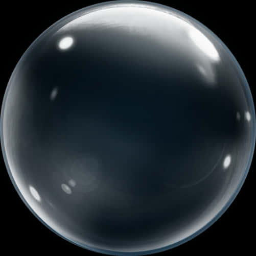 Perfect Sphere Bubble Reflections.jpg PNG
