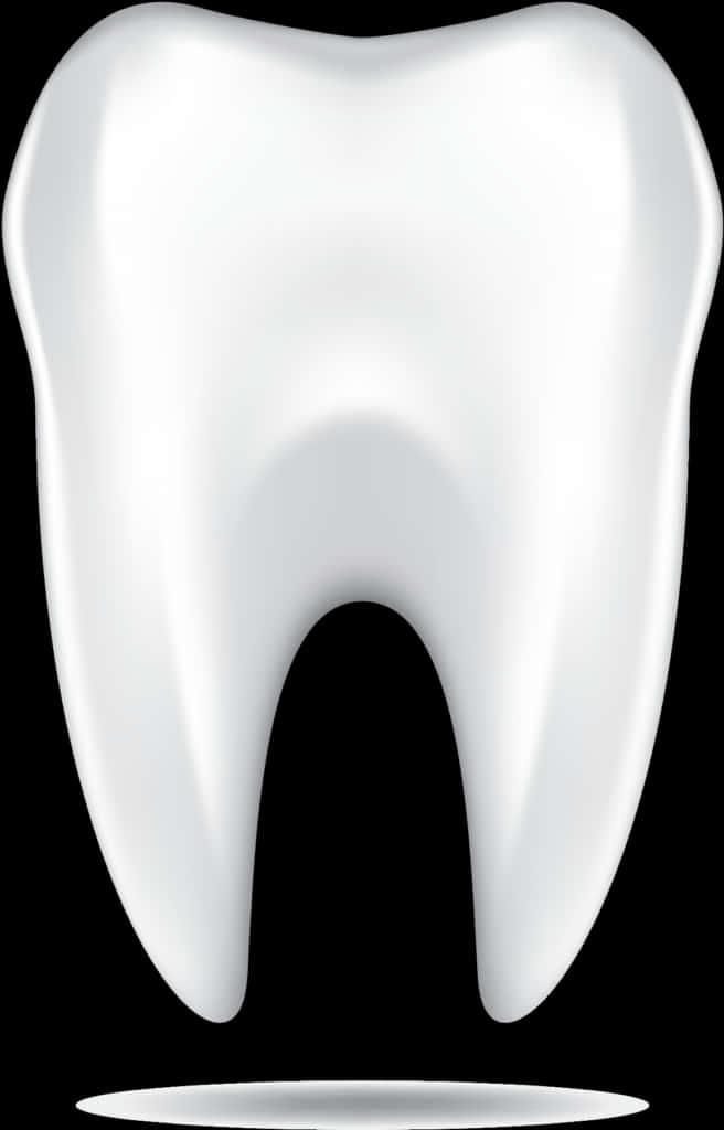 Perfect White Tooth Graphic PNG