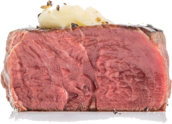 Perfectly Cooked Steakwith Butter PNG