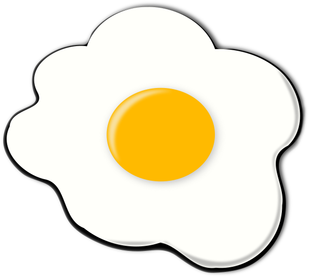 Perfectly Fried Egg Graphic PNG