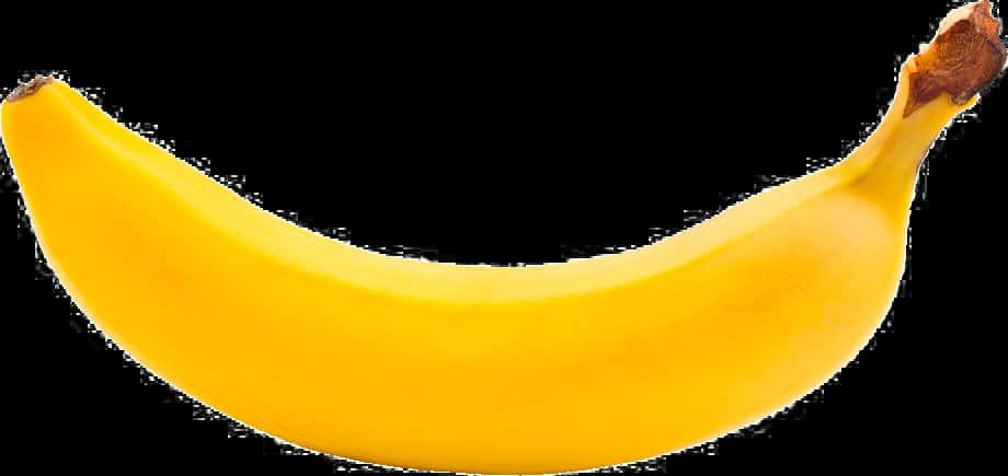 Perfectly Ripe Banana Isolated PNG