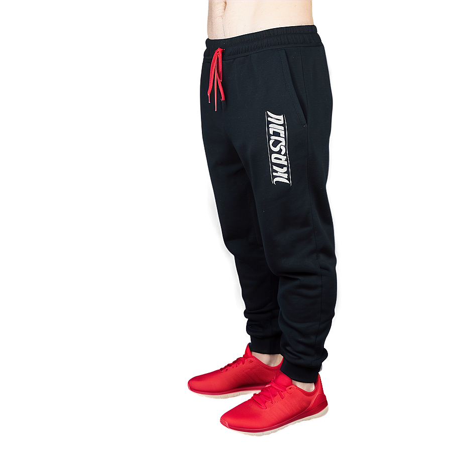 Performance Black Sweatpants Png Blj PNG