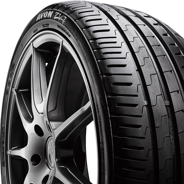 Performance Car Tireand Alloy Wheel PNG