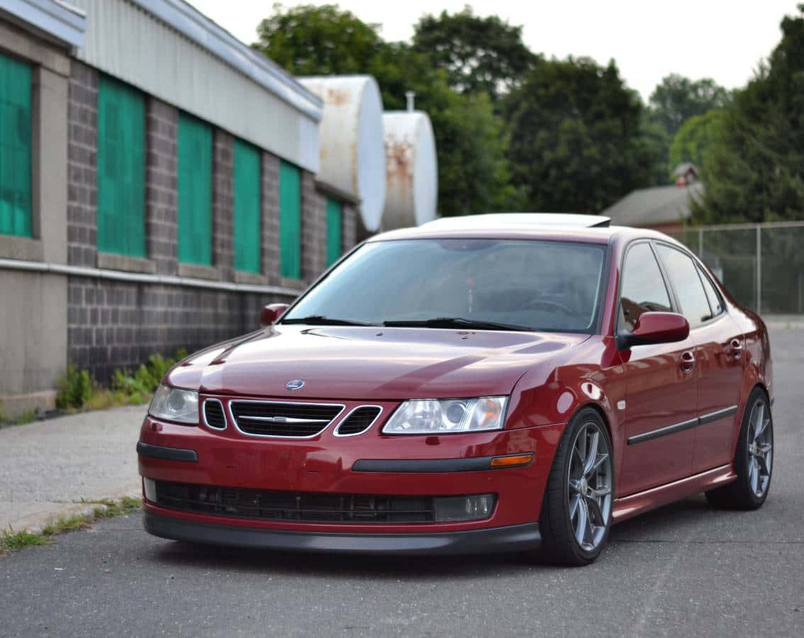 "performance Redefined: The Stylish Saab 9-3" Wallpaper