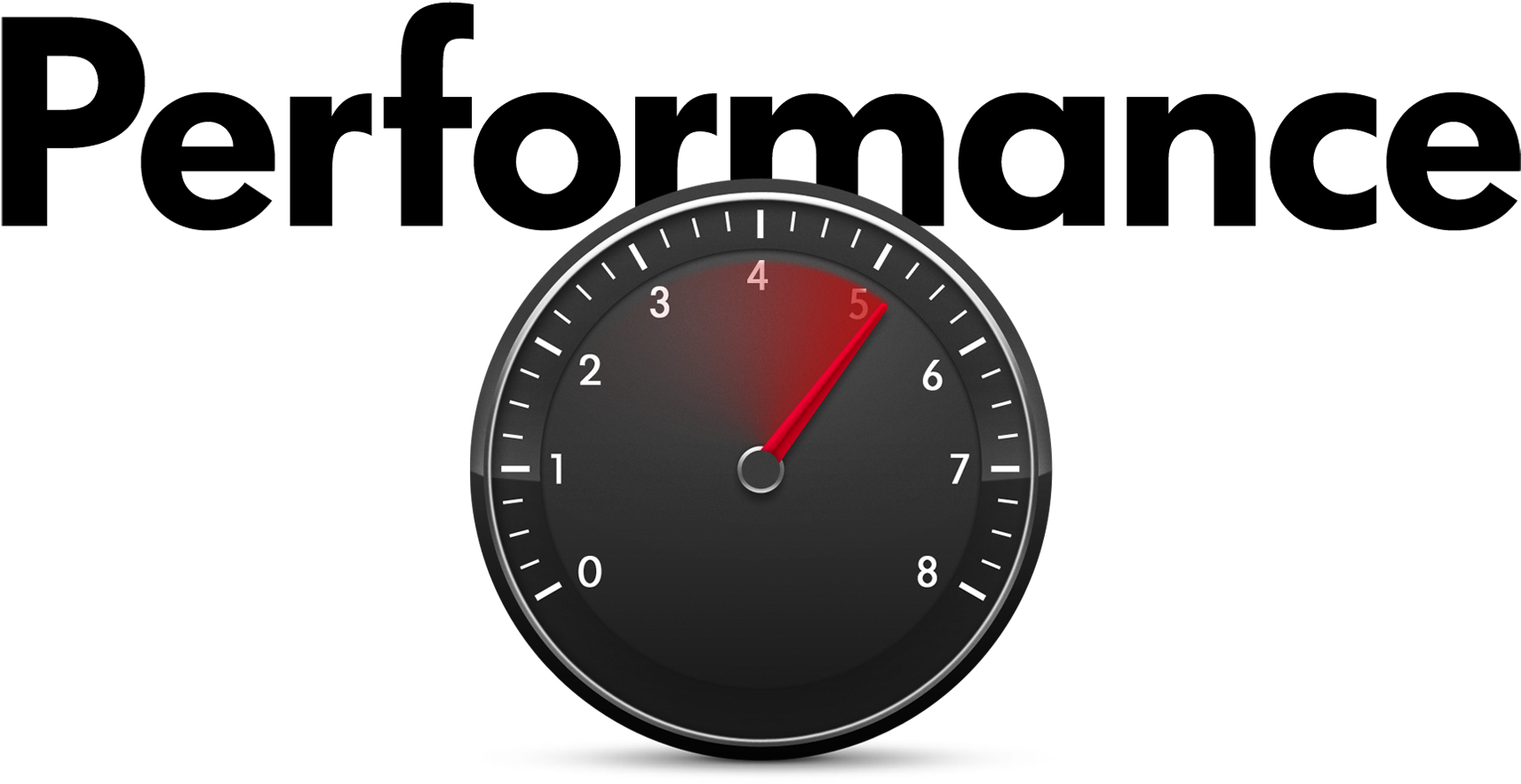 Performance Speedometer Concept PNG