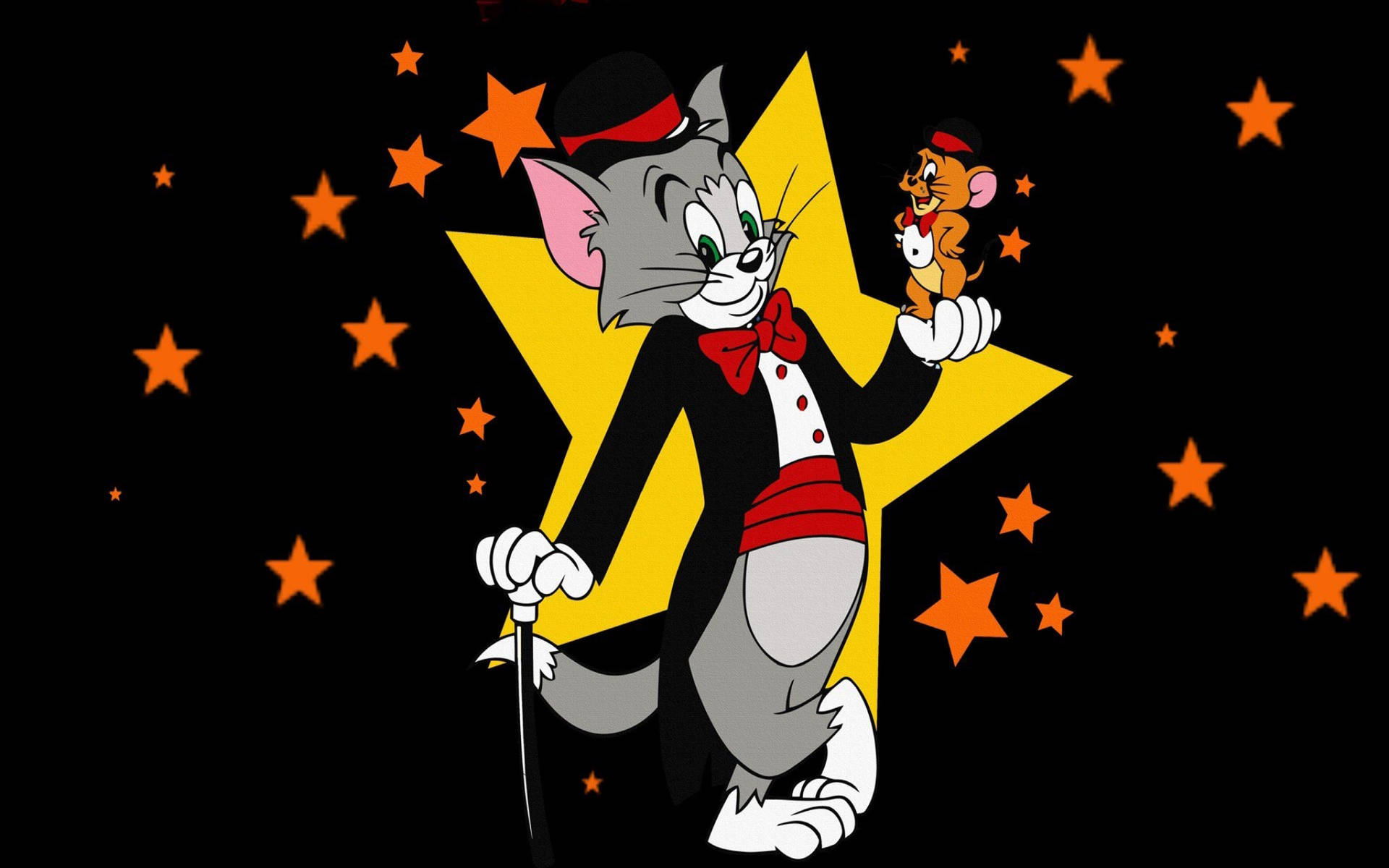 Performers Tom And Jerry 4k Background