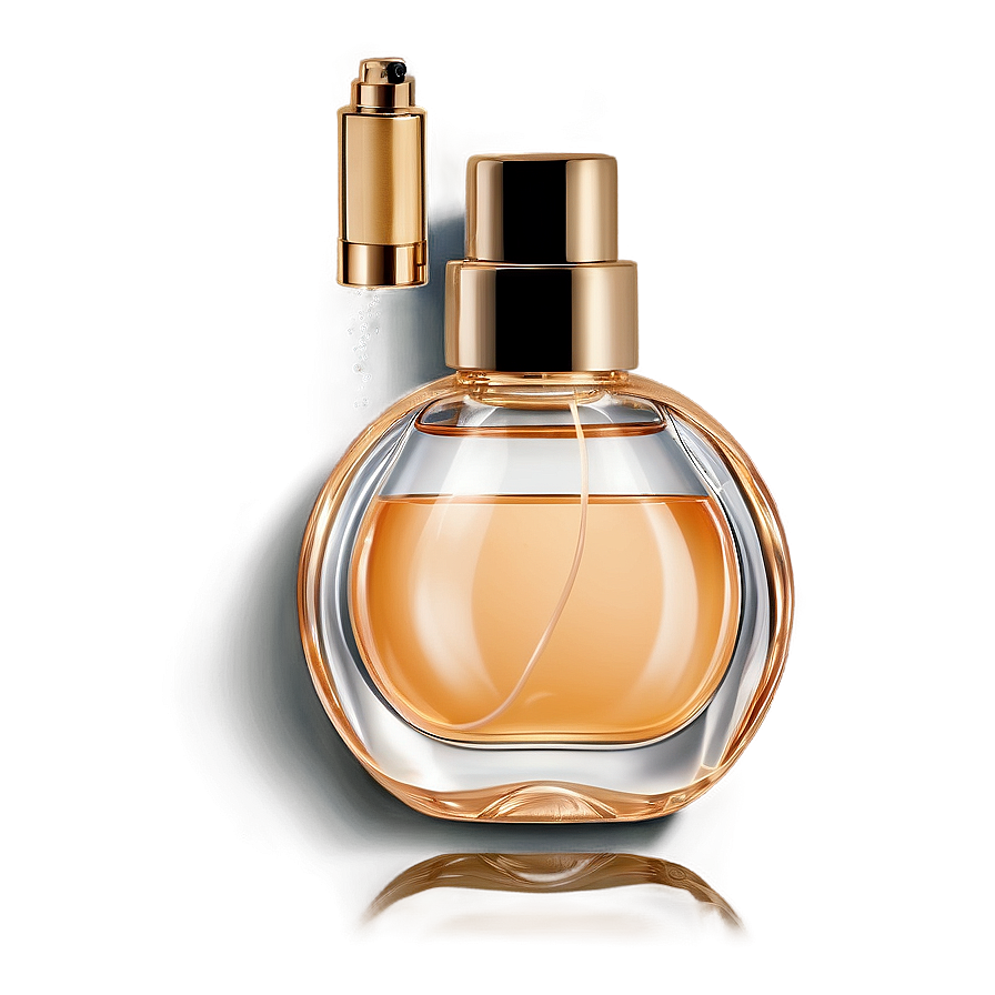 Perfume Bottle With Spray Mist Png Yvh PNG