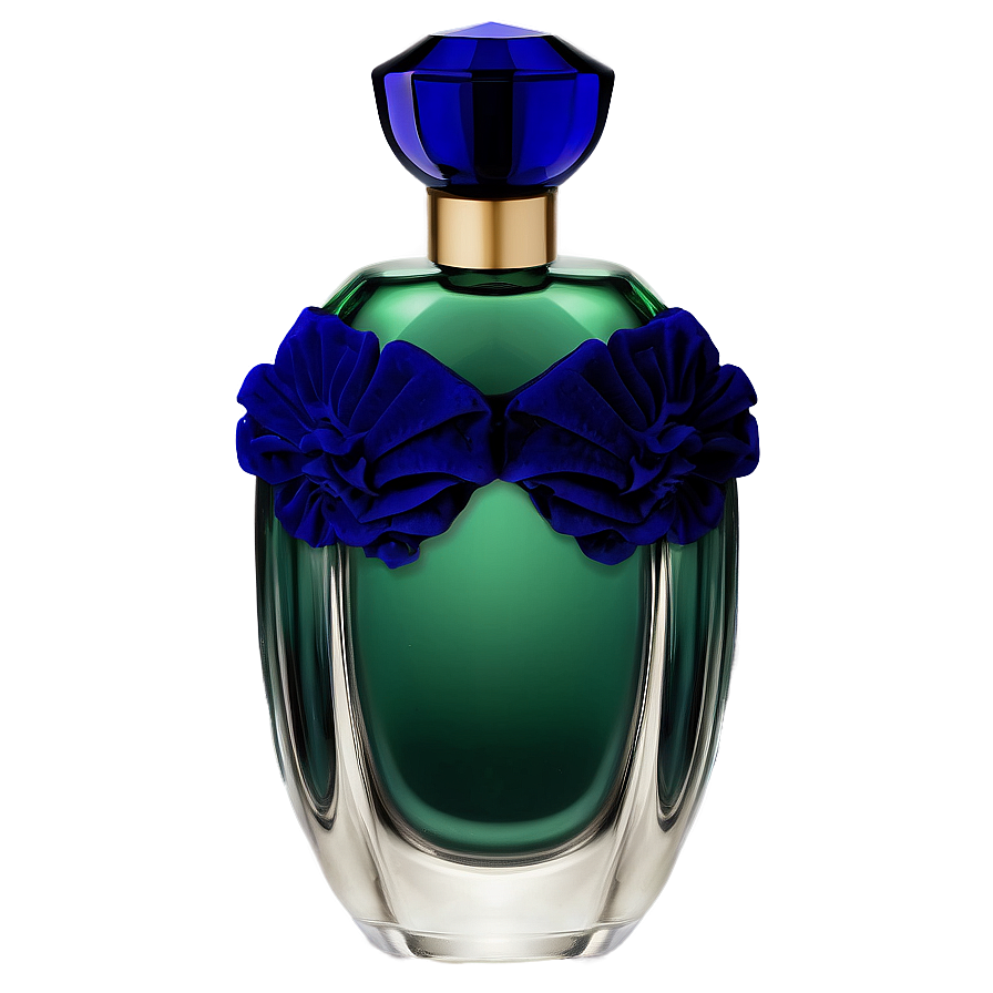 Perfume Bottle With Velvet Pouch Png Fcw PNG